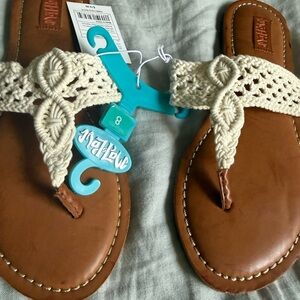 Women's Crochet Thong Sandals
